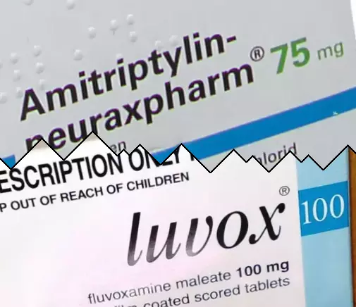 Amitriptilina vs Luvox