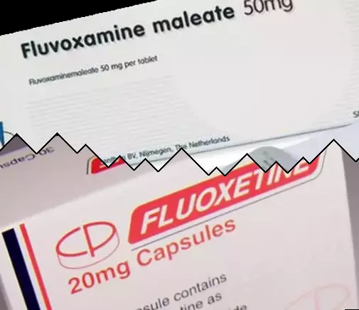 Fluvoxamina vs Fluoxetina