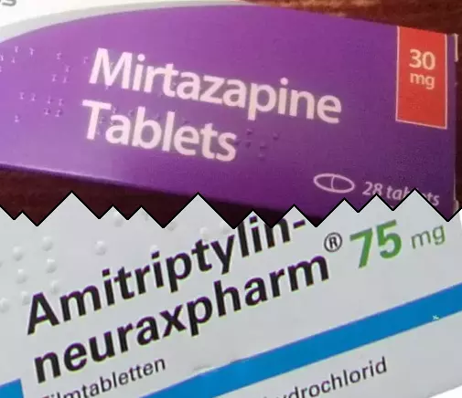 Mirtazapina vs Amitriptilina