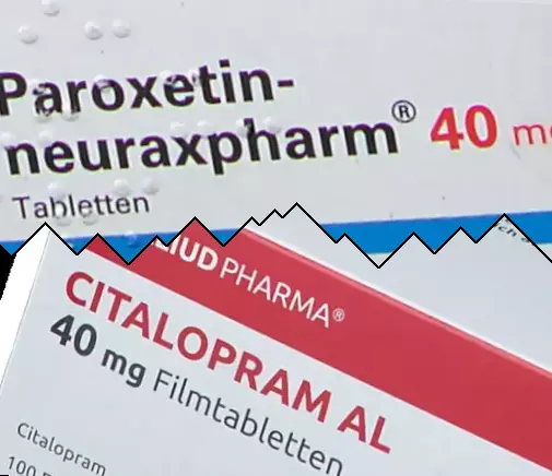 Paroxetina vs Citalopram