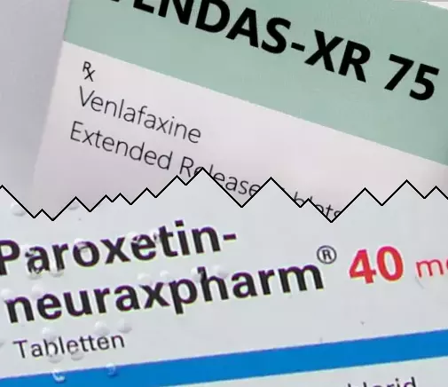 Venlafaxina vs Paroxetina